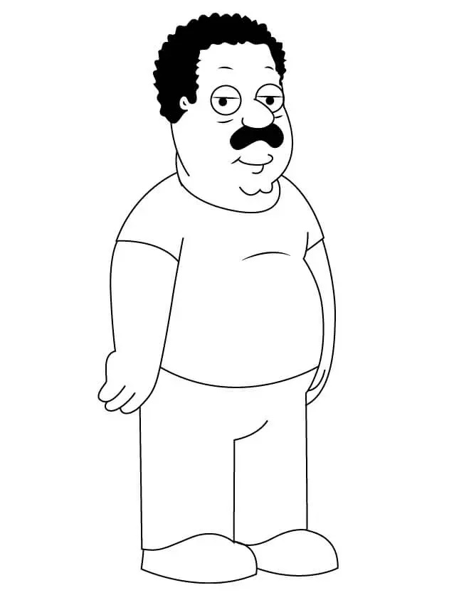 Çocuklar İçin Family Guy Boyama Sayfaları 