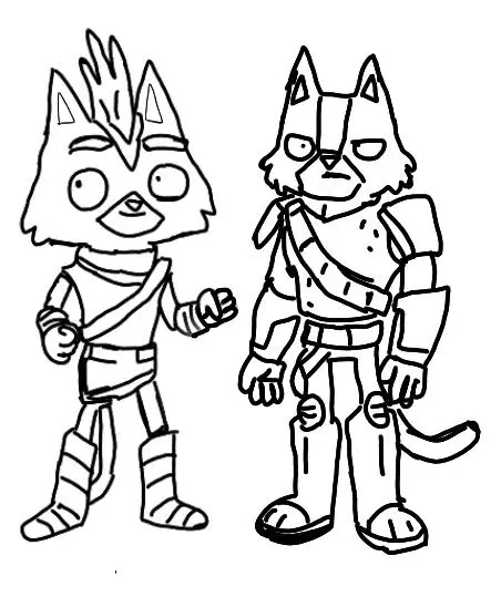 Çocuklar İçin Final Space Boyama Sayfaları 