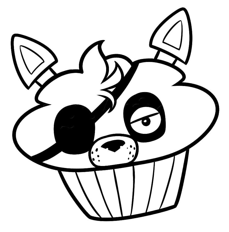 Çocuklar İçin Five Nights At Freddy Boyama Sayfaları 
