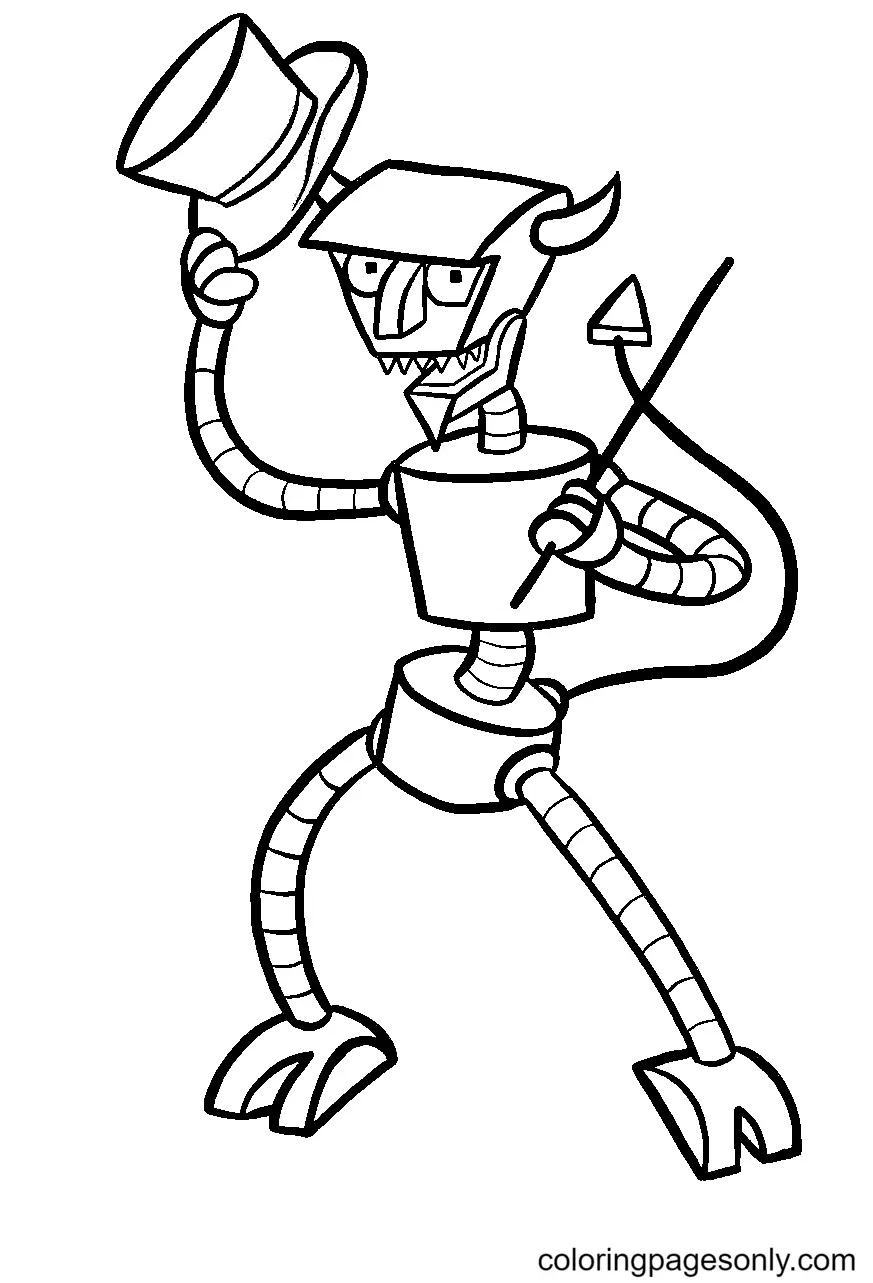 Çocuklar İçin Futurama Boyama Sayfaları 