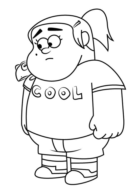 Çocuklar İçin Gravity Falls Boyama Sayfaları 