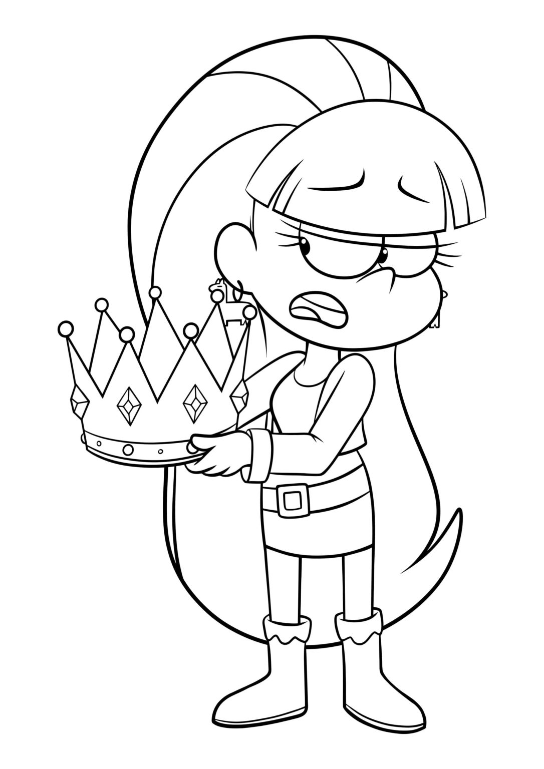 Çocuklar İçin Gravity Falls Boyama Sayfaları 