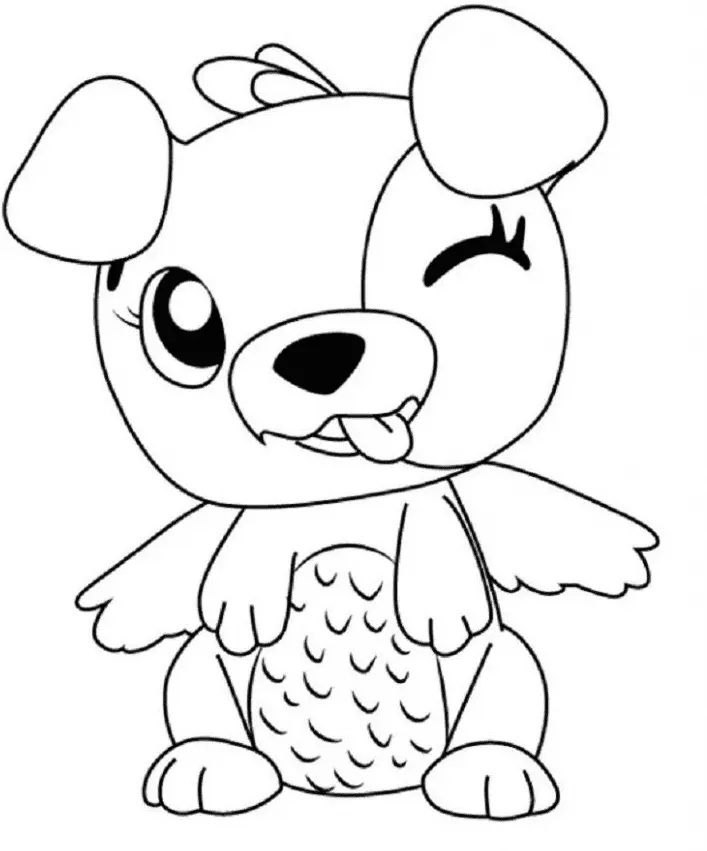 Çocuklar İçin Hatchimals Boyama Sayfaları 