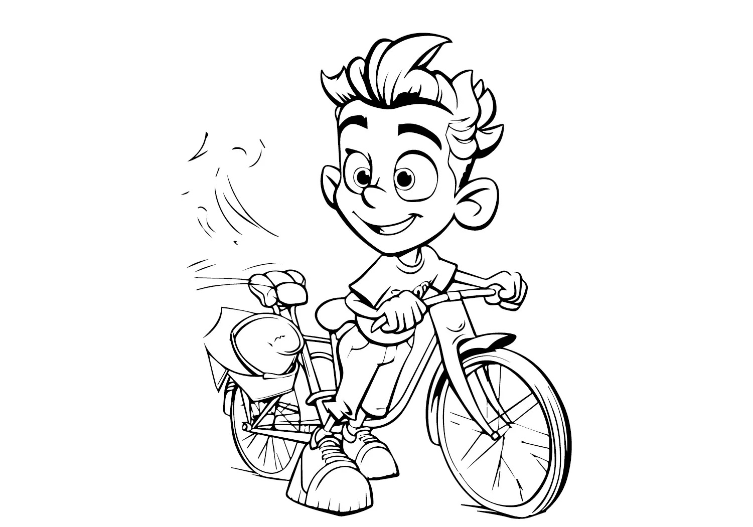 Çocuklar İçin jimmy Neutron Boyama Sayfaları 