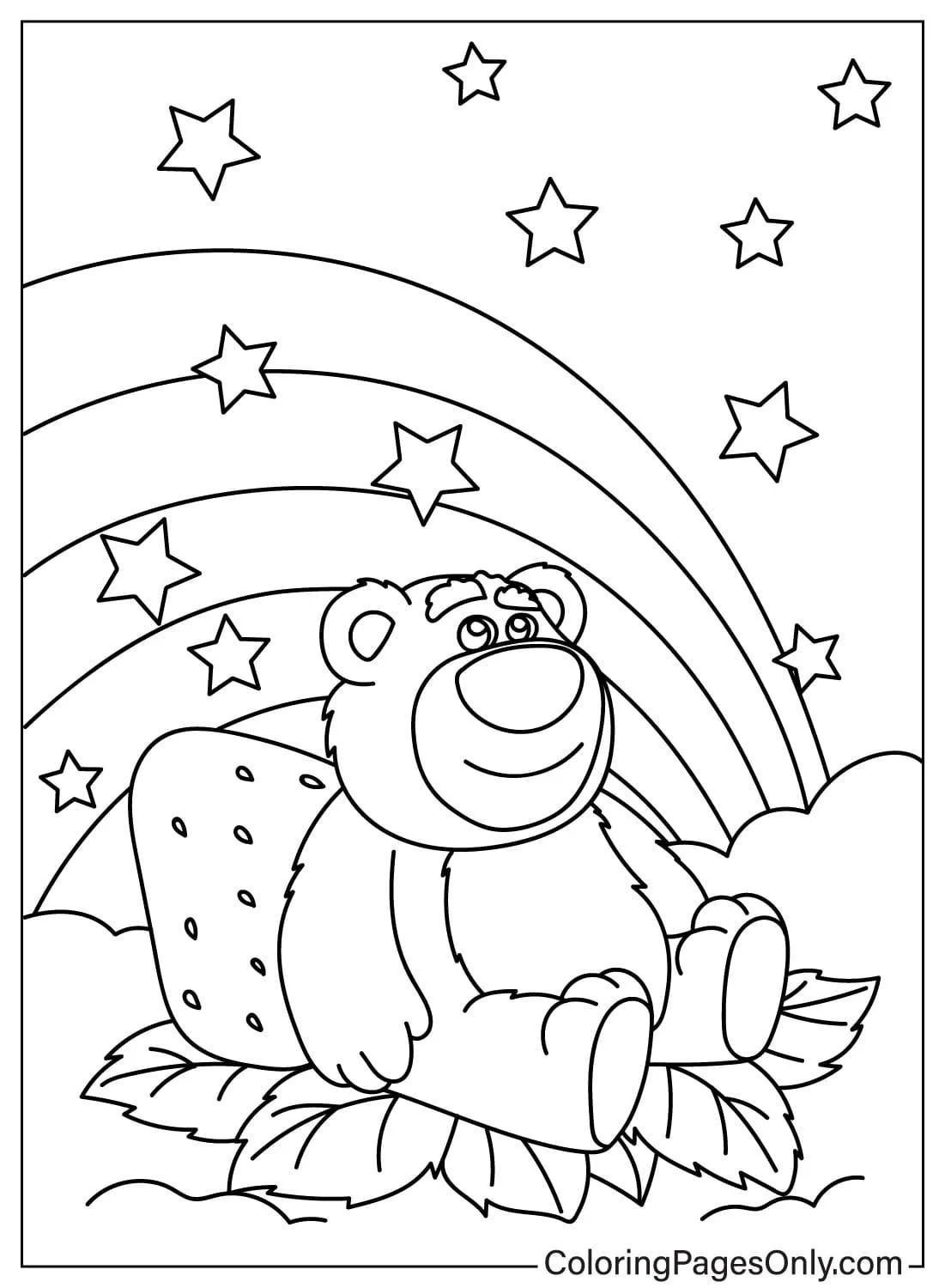 Çocuklar İçin lotso Boyama Sayfaları 