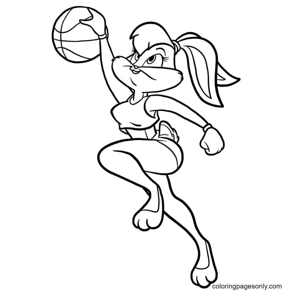 Çocuklar İçin Lola Bunny Boyama Sayfaları 