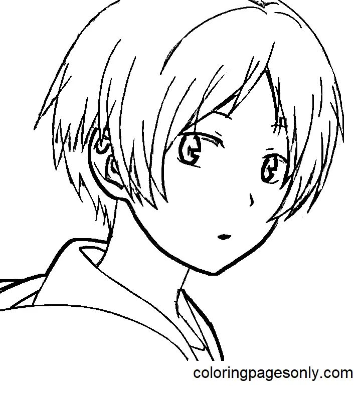 Çocuklar İçin Natsume Yuujinchou Boyama Sayfaları 