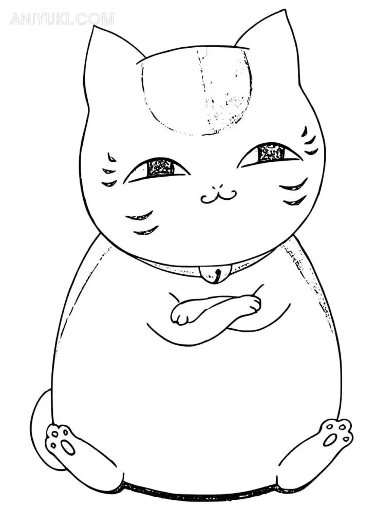Çocuklar İçin Natsume Yuujinchou Boyama Sayfaları 