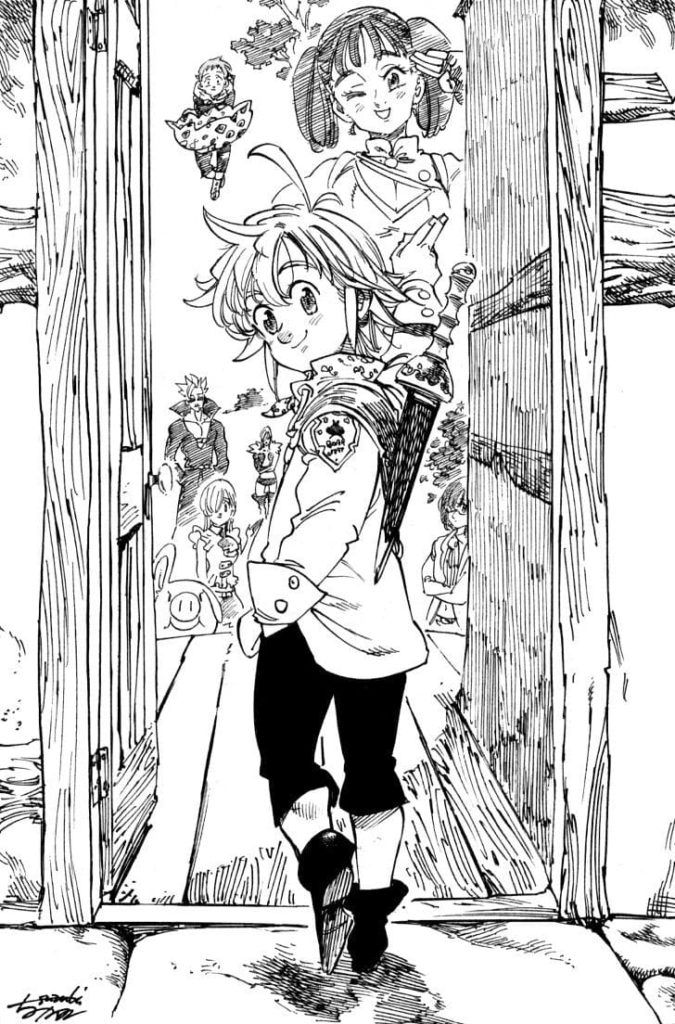 Çocuklar İçin Seven Deadly Sins Boyama Sayfaları 
