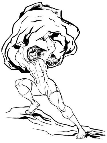 Çocuklar İçin She Hulk Boyama Sayfaları 