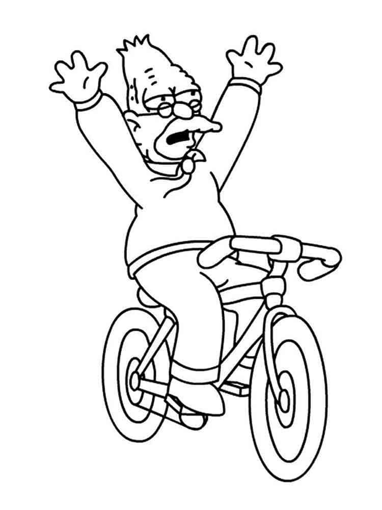 Çocuklar İçin Simpsonlar Boyama Sayfaları 
