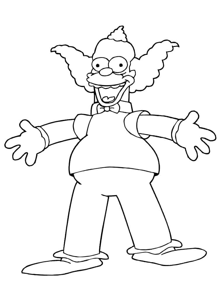 Çocuklar İçin Simpsonlar Boyama Sayfaları 