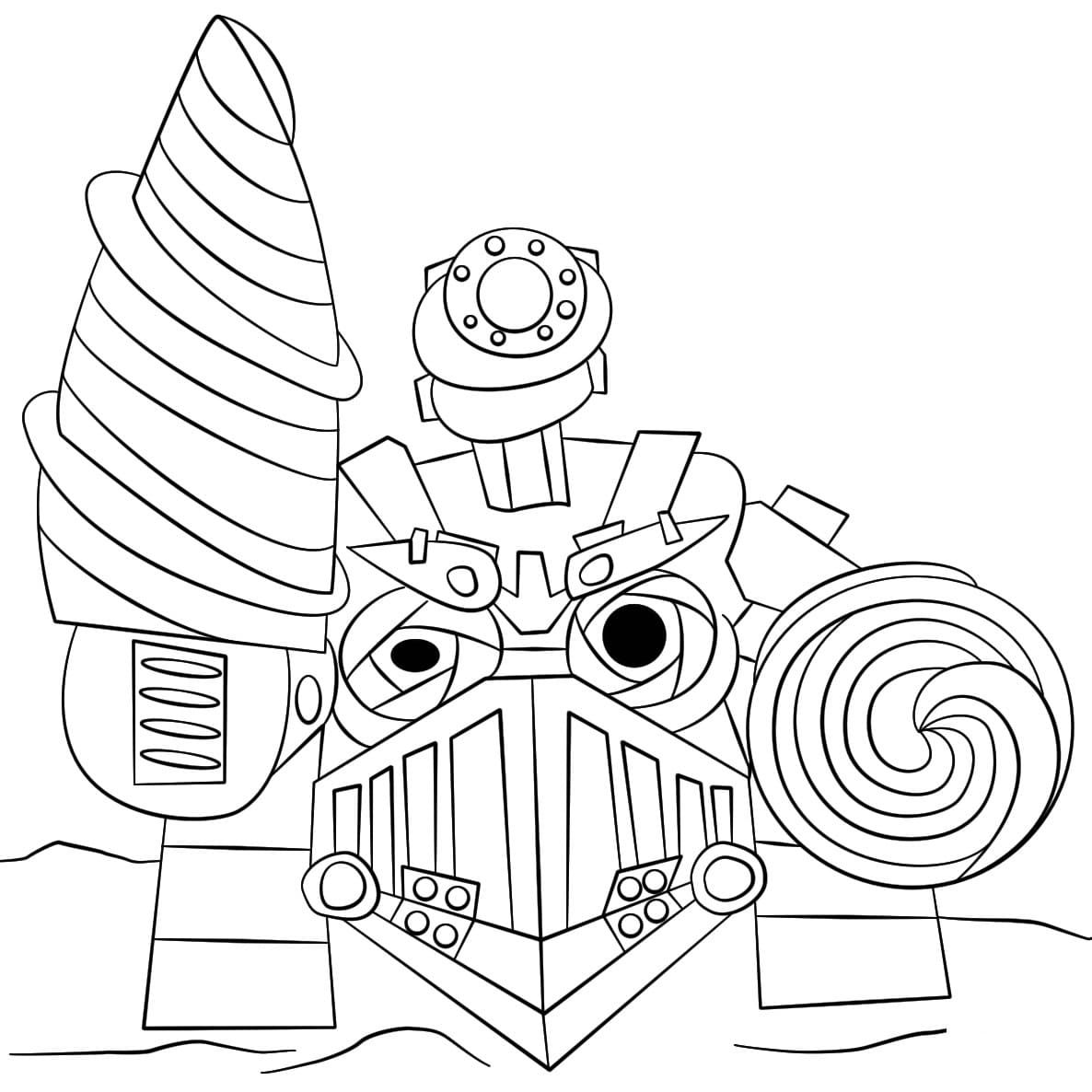 Çocuklar İçin Skylanders Boyama Sayfaları 