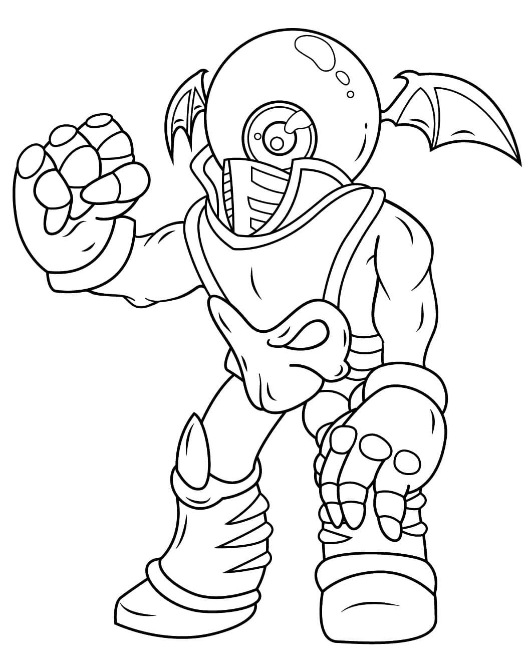 Çocuklar İçin Skylanders Boyama Sayfaları 