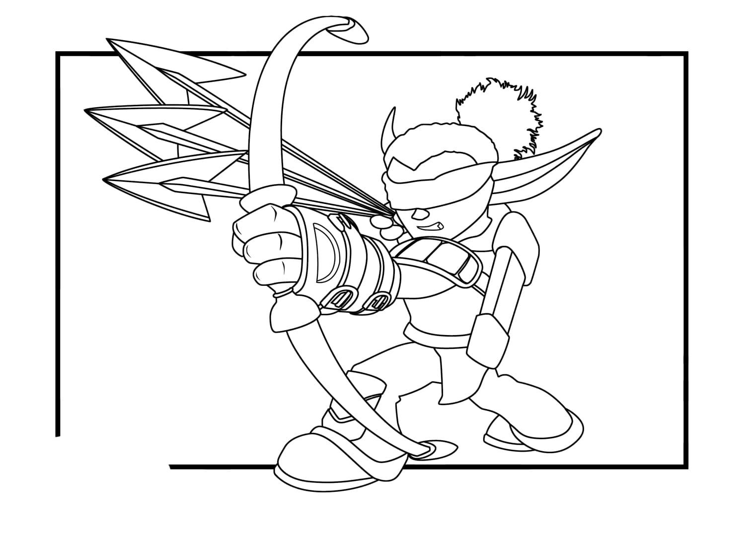 Çocuklar İçin Skylanders Boyama Sayfaları 