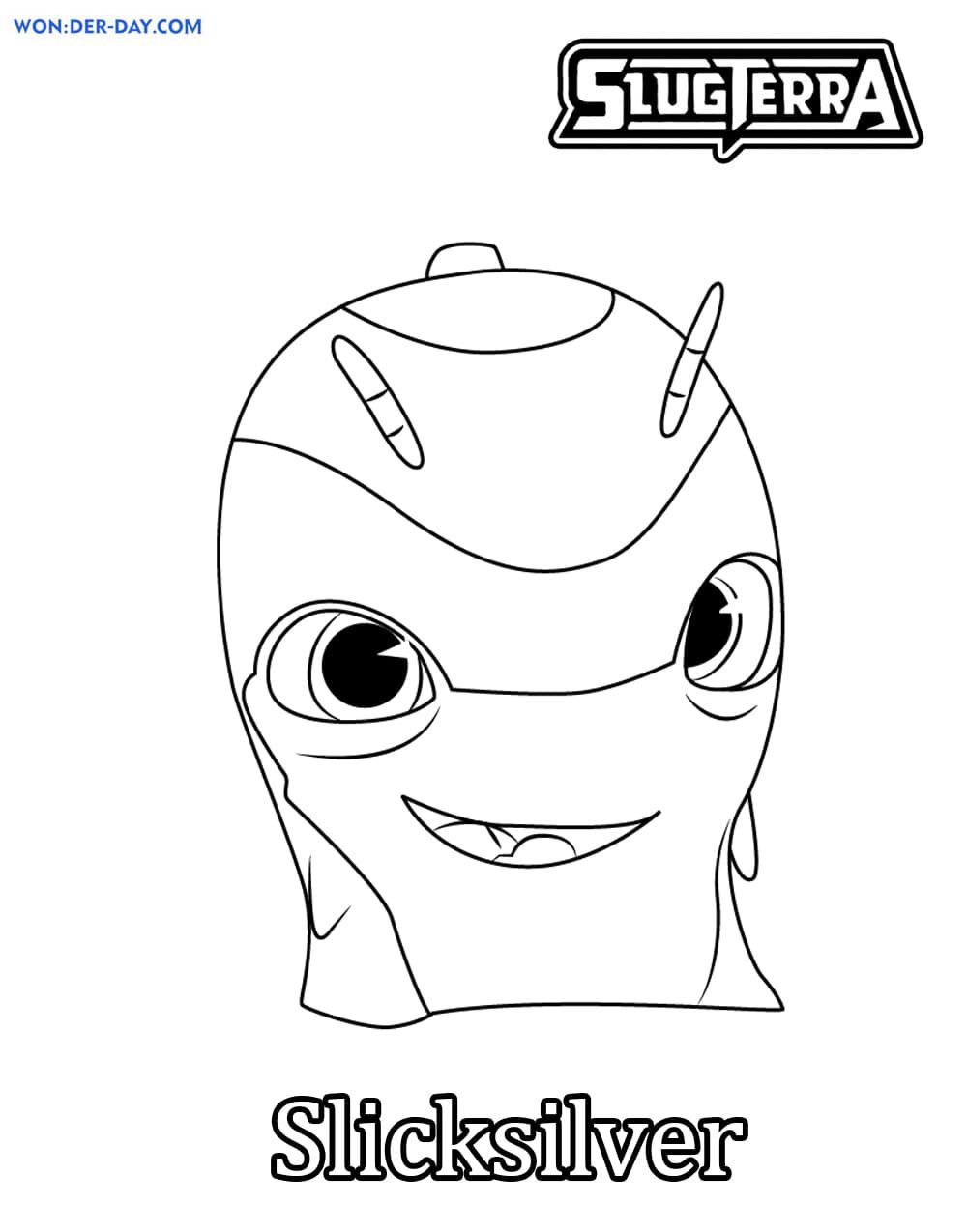Çocuklar İçin Slugterra Boyama Sayfaları 