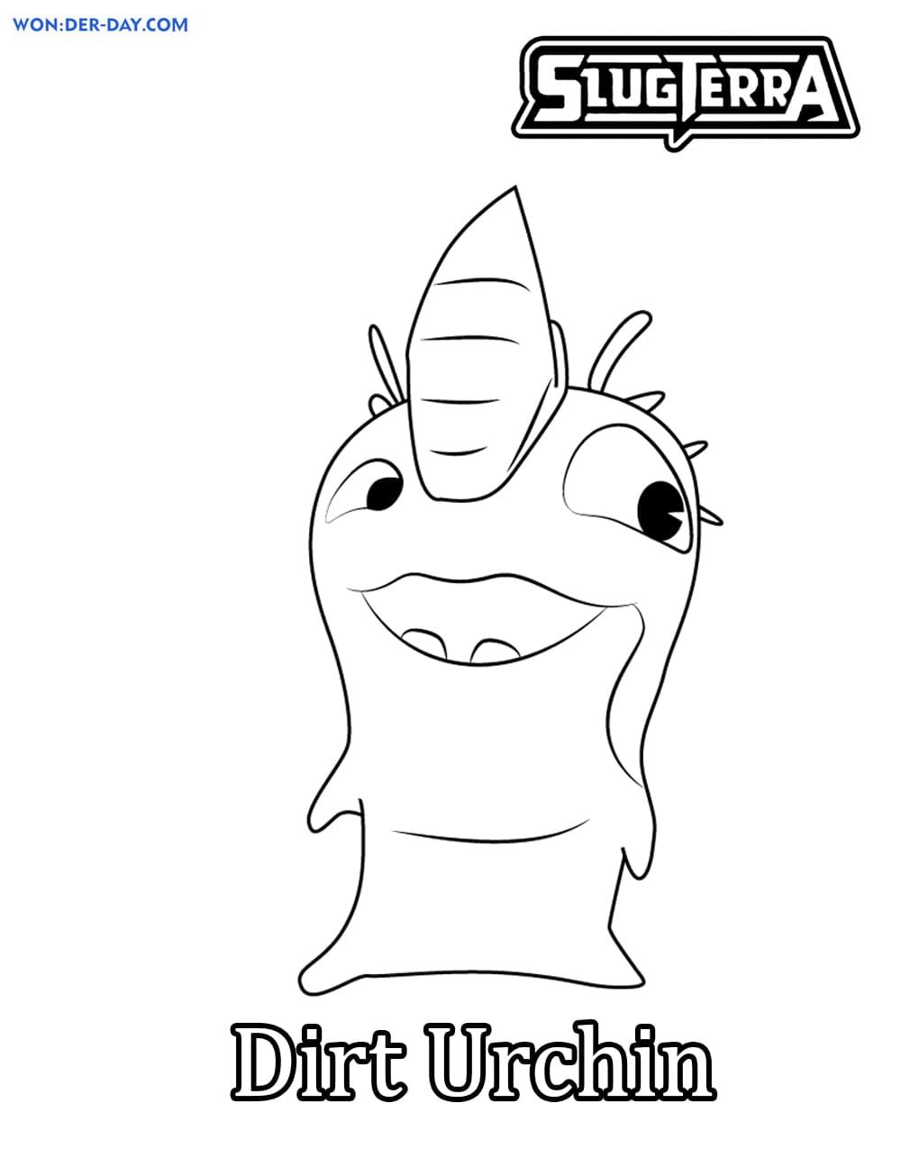 Çocuklar İçin Slugterra Boyama Sayfaları 