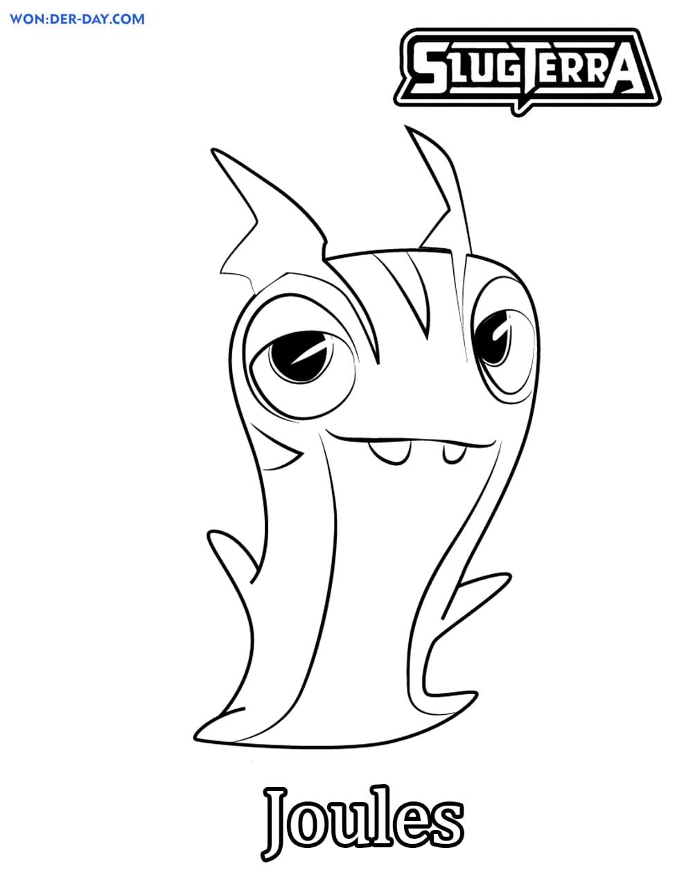 Çocuklar İçin Slugterra Boyama Sayfaları 