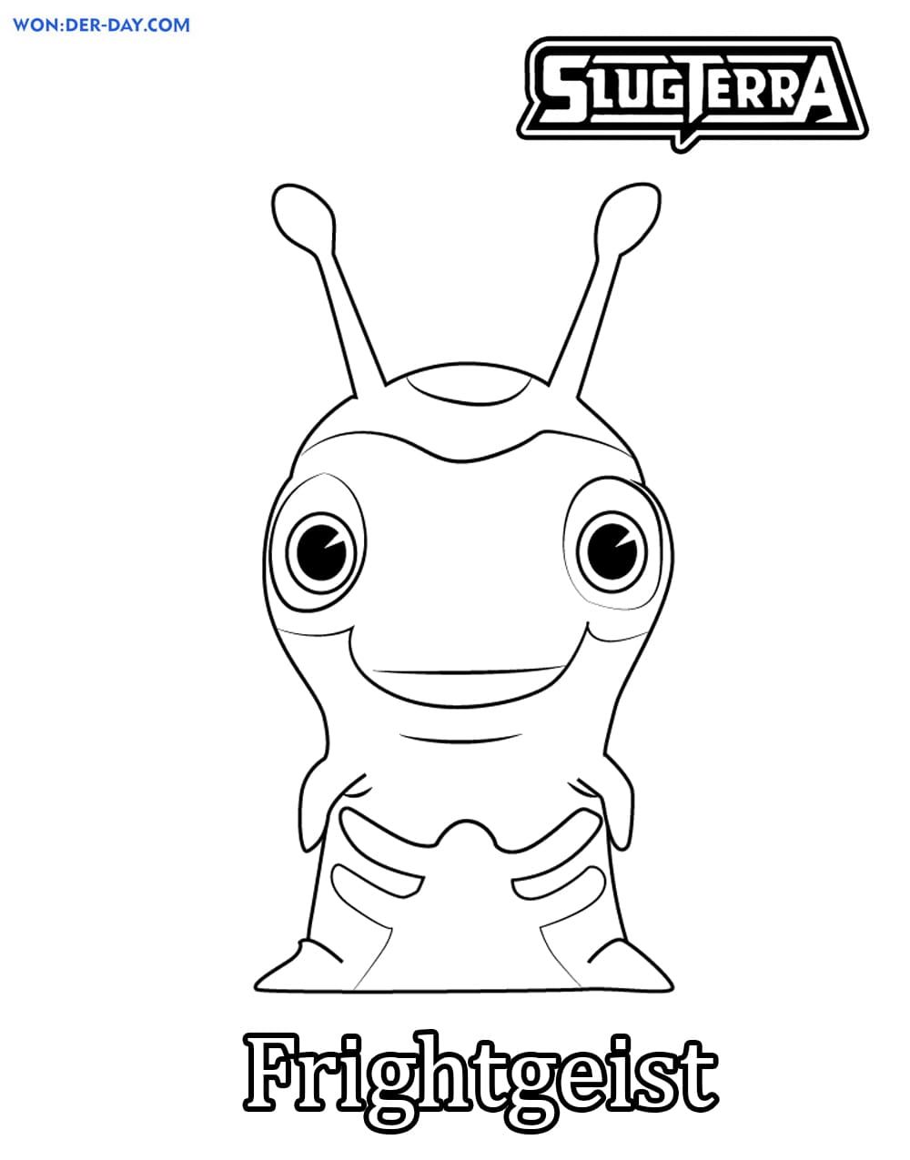 Çocuklar İçin Slugterra Boyama Sayfaları 
