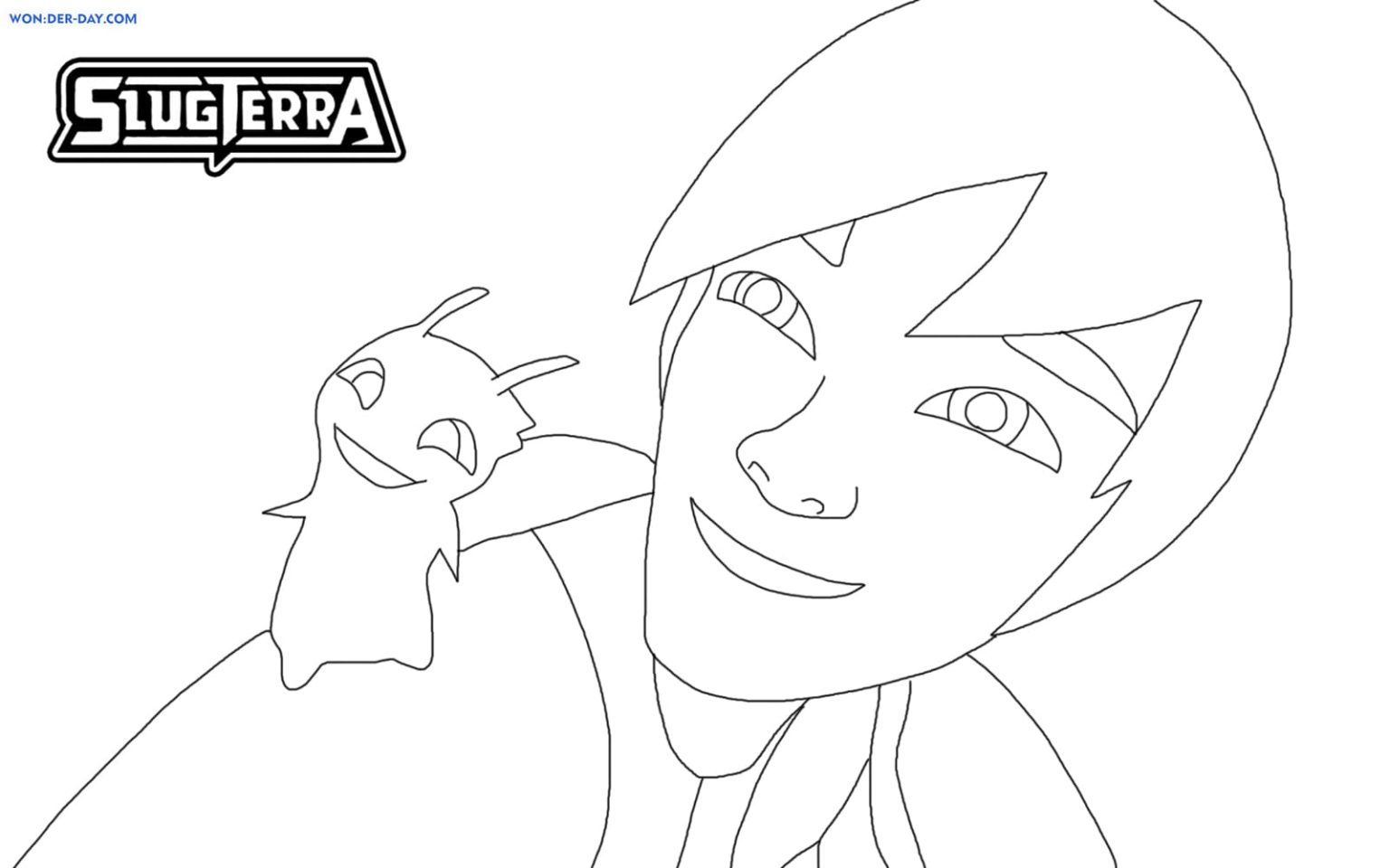 Çocuklar İçin Slugterra Boyama Sayfaları 