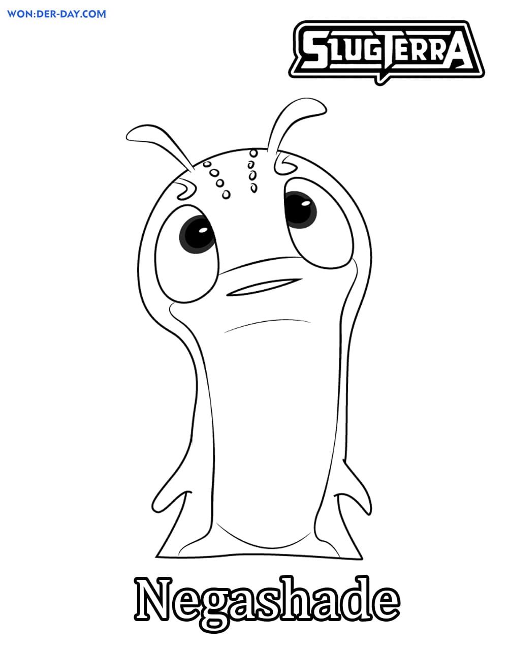 Çocuklar İçin Slugterra Boyama Sayfaları 