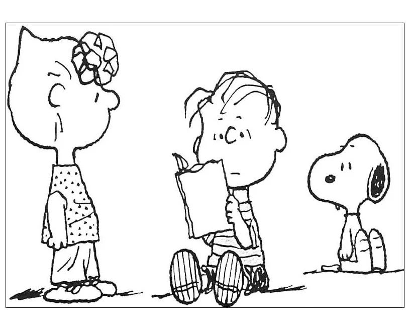 Çocuklar İçin Snoopy Boyama Sayfaları 