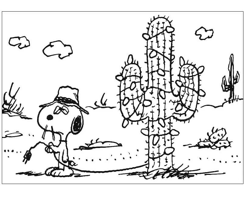Çocuklar İçin Snoopy Boyama Sayfaları 