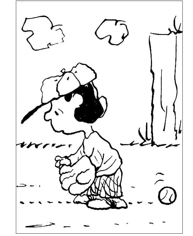 Çocuklar İçin Snoopy Boyama Sayfaları 