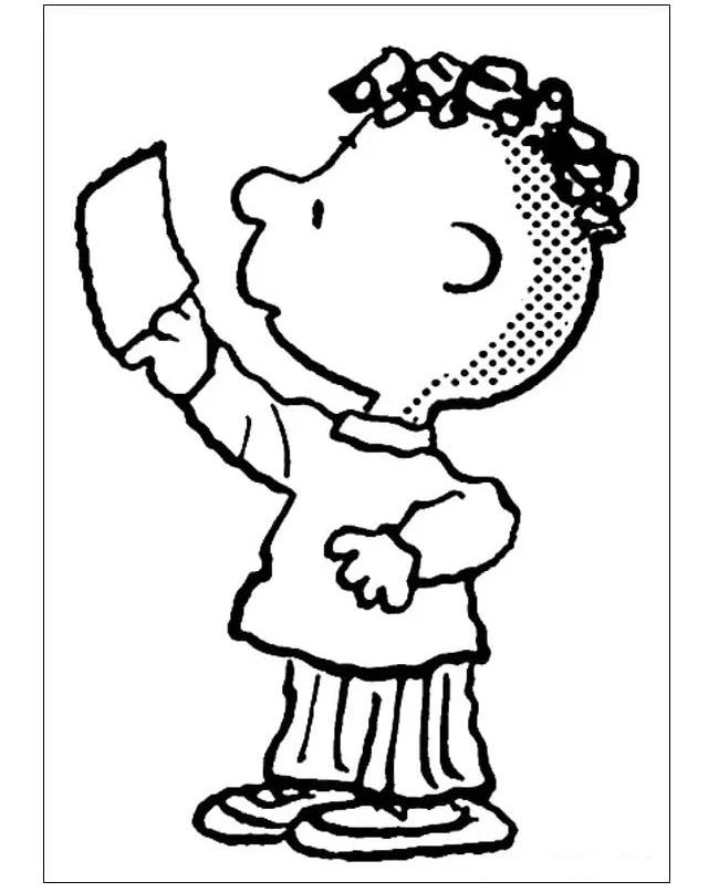 Çocuklar İçin Snoopy Boyama Sayfaları 