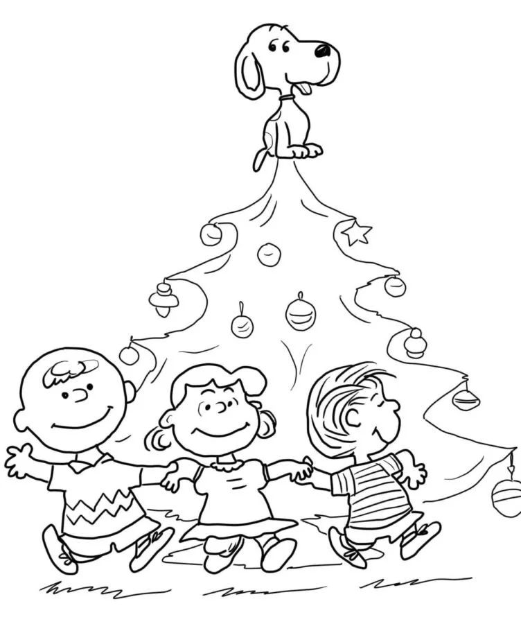 Çocuklar İçin Snoopy Boyama Sayfaları 