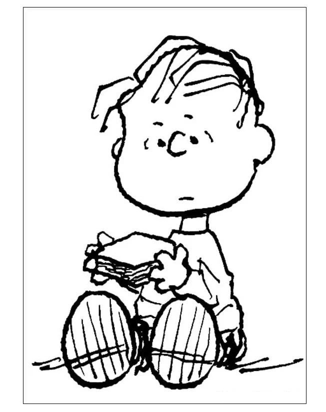 Çocuklar İçin Snoopy Boyama Sayfaları 