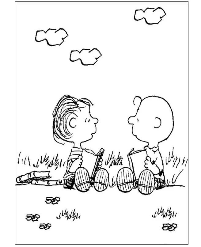 Çocuklar İçin Snoopy Boyama Sayfaları 