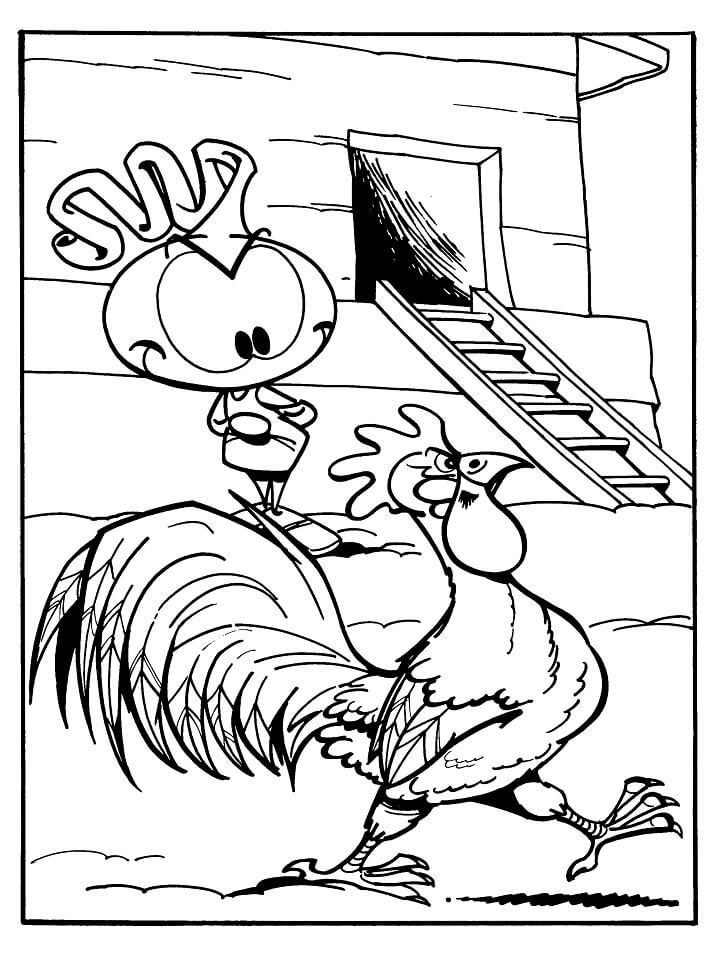 Çocuklar İçin Snorks Boyama Sayfaları 