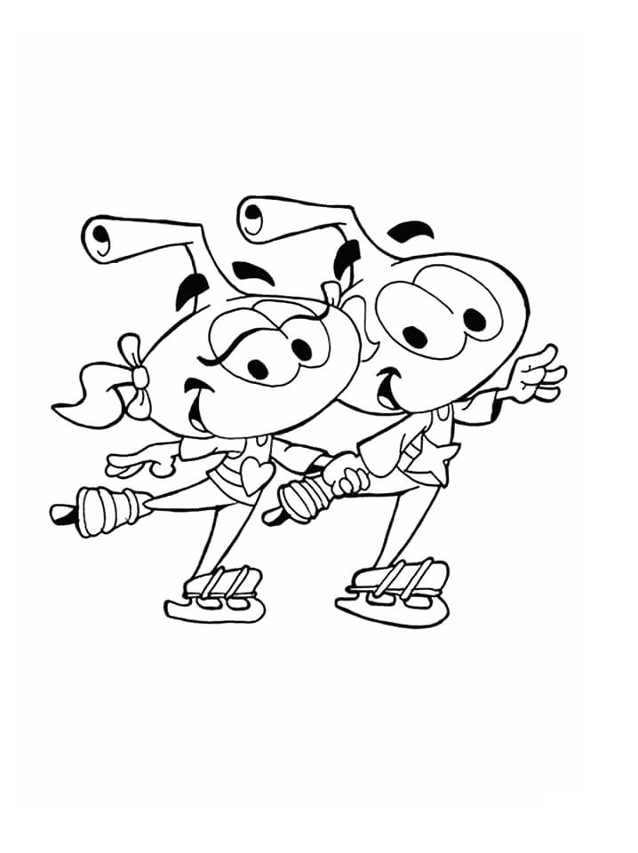Çocuklar İçin Snorks Boyama Sayfaları 