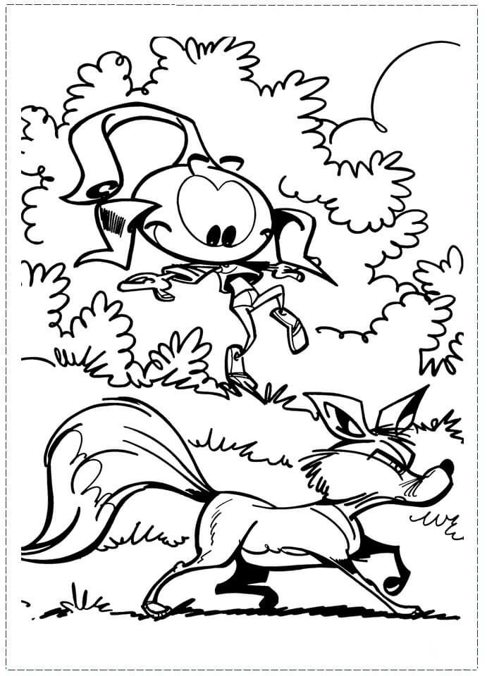 Çocuklar İçin Snorks Boyama Sayfaları 