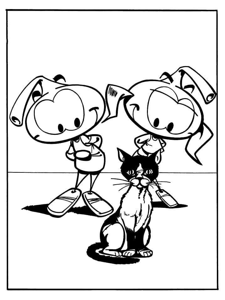 Çocuklar İçin Snorks Boyama Sayfaları 