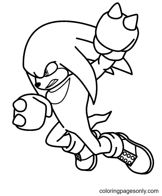 Çocuklar İçin Sonic-The Hedgehog 2 Boyama Sayfaları 