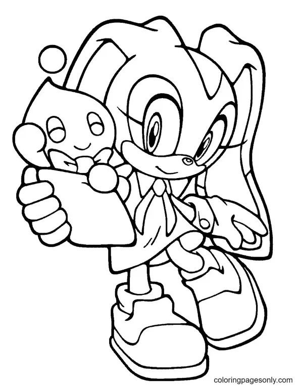 Çocuklar İçin Sonic-The Hedgehog 2 Boyama Sayfaları 