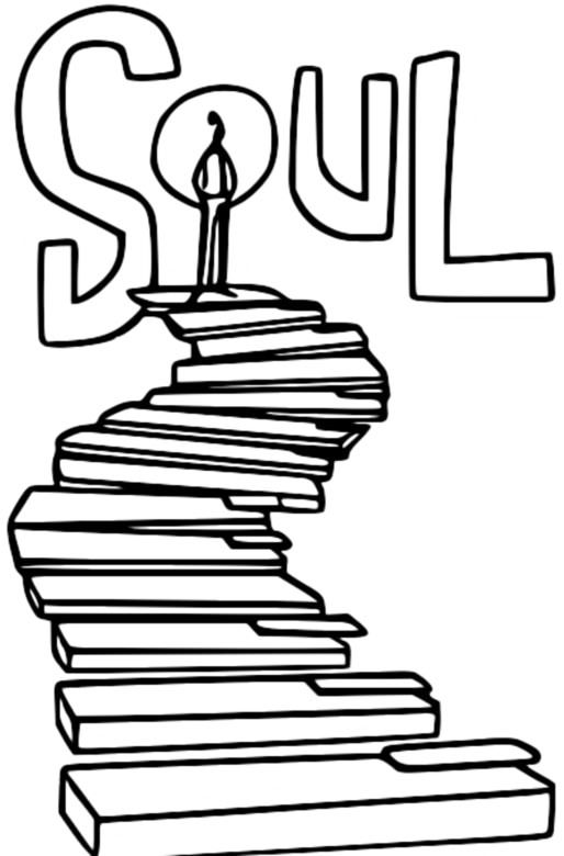 Çocuklar İçin Soul Boyama Sayfaları 