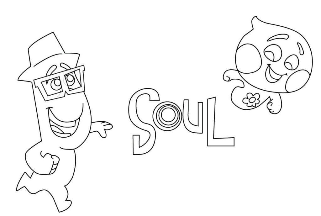 Çocuklar İçin Soul Boyama Sayfaları 