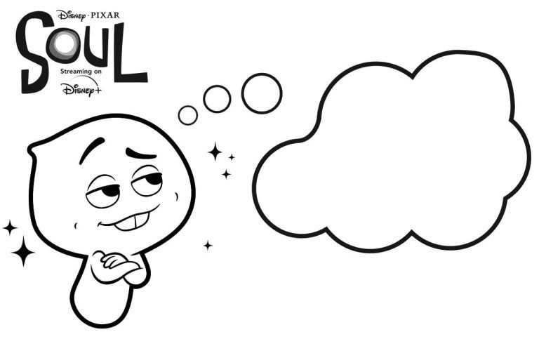 Çocuklar İçin Soul Boyama Sayfaları 