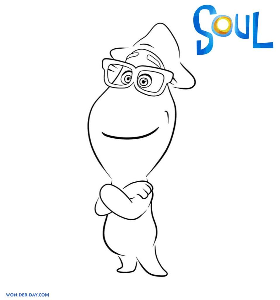 Çocuklar İçin Soul Boyama Sayfaları 