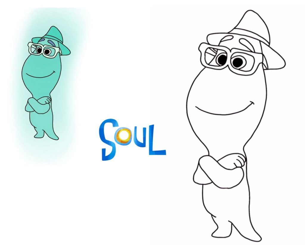 Çocuklar İçin Soul Boyama Sayfaları 