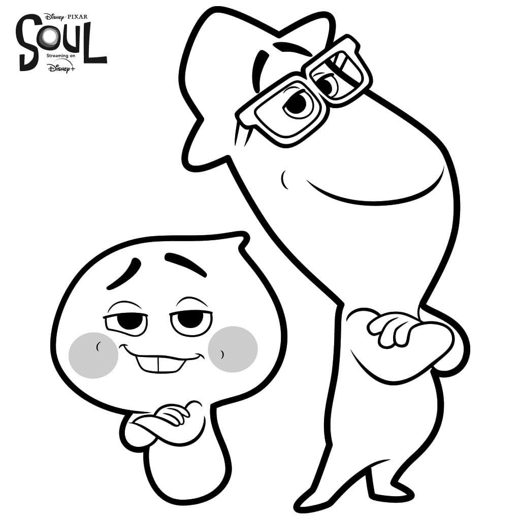 Çocuklar İçin Soul Boyama Sayfaları 