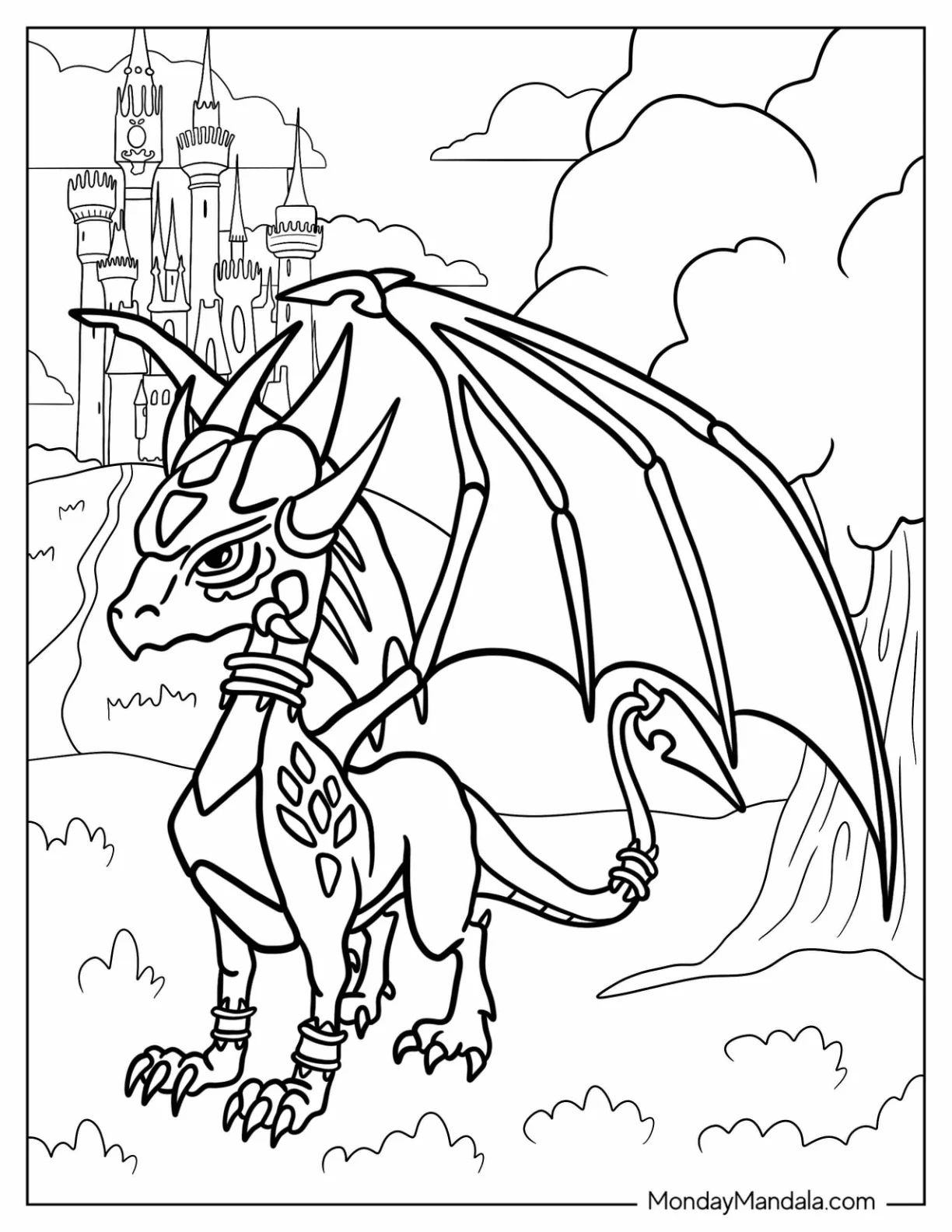 Çocuklar İçin Spyro Boyama Sayfaları 