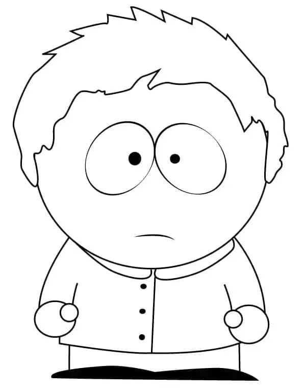Çocuklar İçin Stan Marsh Boyama Sayfaları 