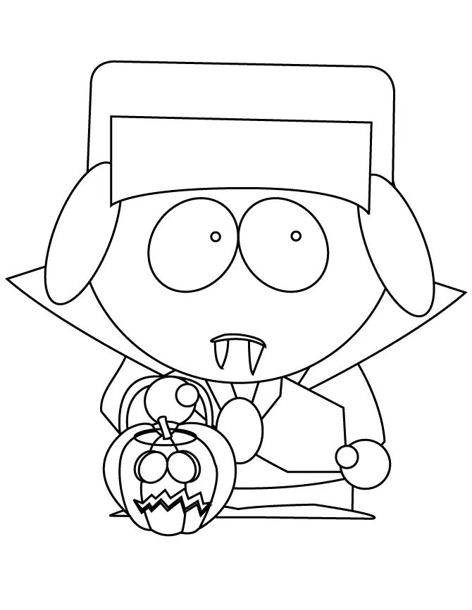 Çocuklar İçin Stan Marsh Boyama Sayfaları 