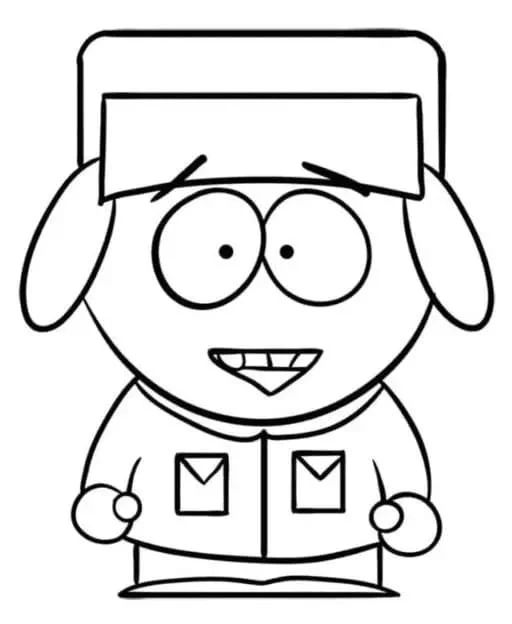 Çocuklar İçin Stan Marsh Boyama Sayfaları 