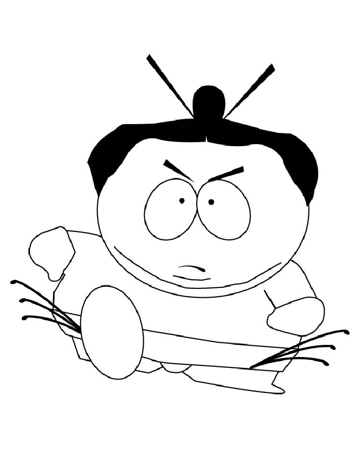 Çocuklar İçin Stan Marsh Boyama Sayfaları 