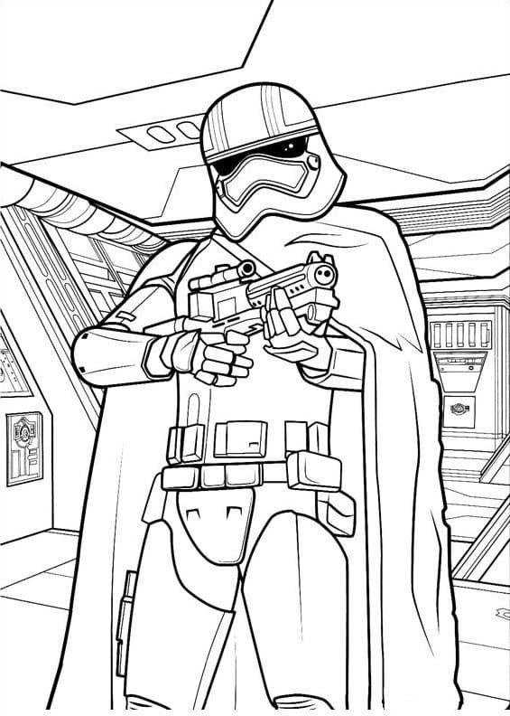 Çocuklar İçin Star Wars Boyama Sayfaları 